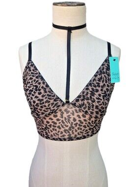 Megan Fox For Frederick's Animal Print Diana Bralette